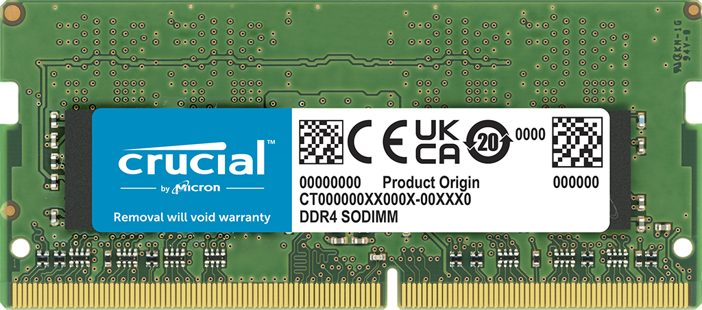 Crcuial 16GB RAM-Modul DDR4 3200 MT/s PC4-3200AA-S SODIMM