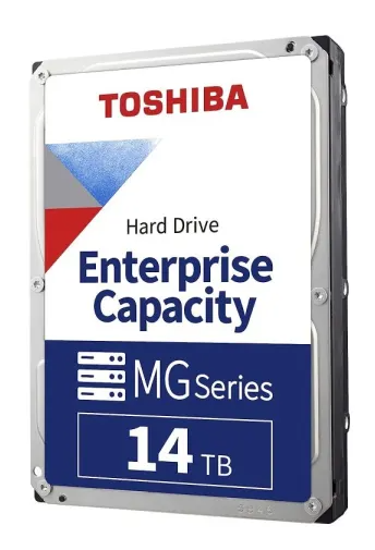 Toshiba MG Serie 14TB 3.5" SATA HDD Festplatte, Data centre, 7.200rpm, refurbished