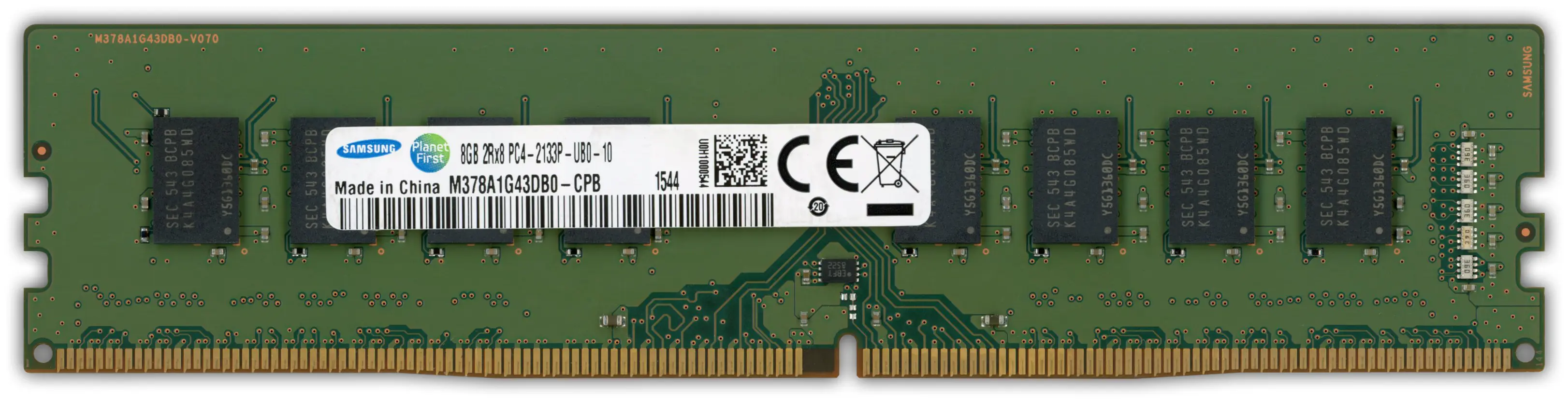 Samsung 8GB RAM-Modul DDR4 2133 MT/s PC4-2133P-U UDIMM non ECC