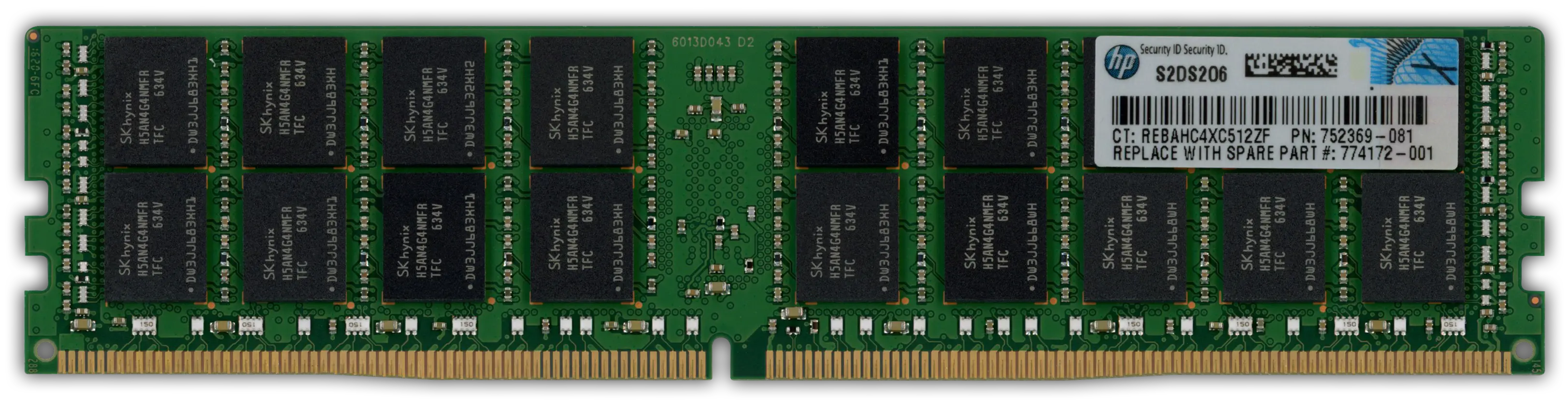 Hynix 16GB RAM-Modul DDR4 2133 MT/s PC4-2133P-R RDIMM ECC