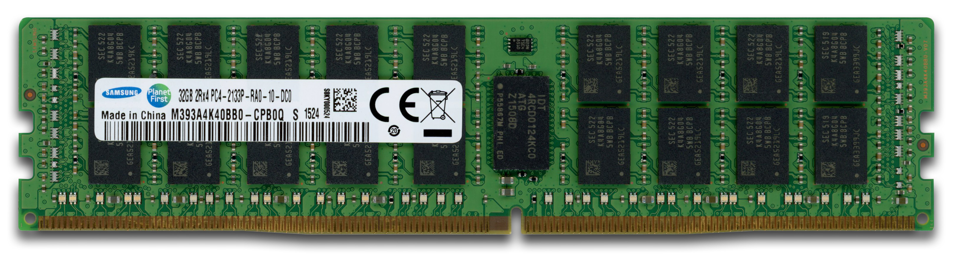 Samsung 32GB RAM-Modul DDR4 2133 MT/s PC4-2133P-R RDIMM ECC