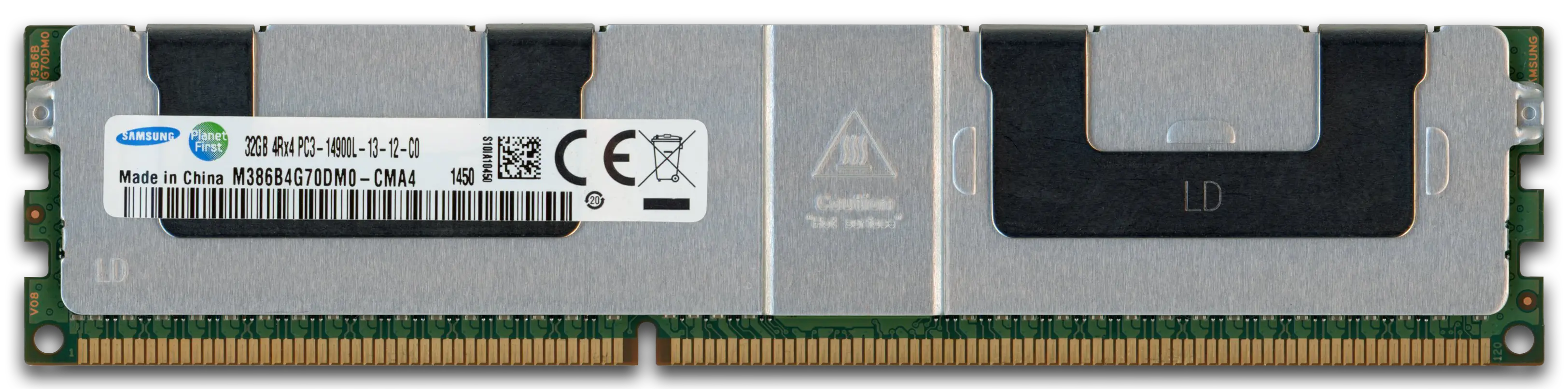 Samsung 32GB RAM-Modul DDR3 1866 MHz PC3-14900L LRDIMM ECC, refurbished