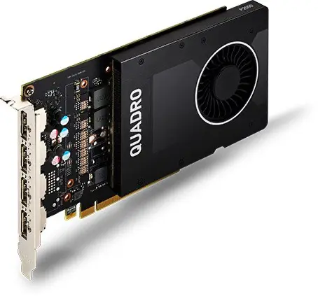 HP Nvidia Quadro P2000 5GB GDDR5 4xDP PCIe3.0, refurbished