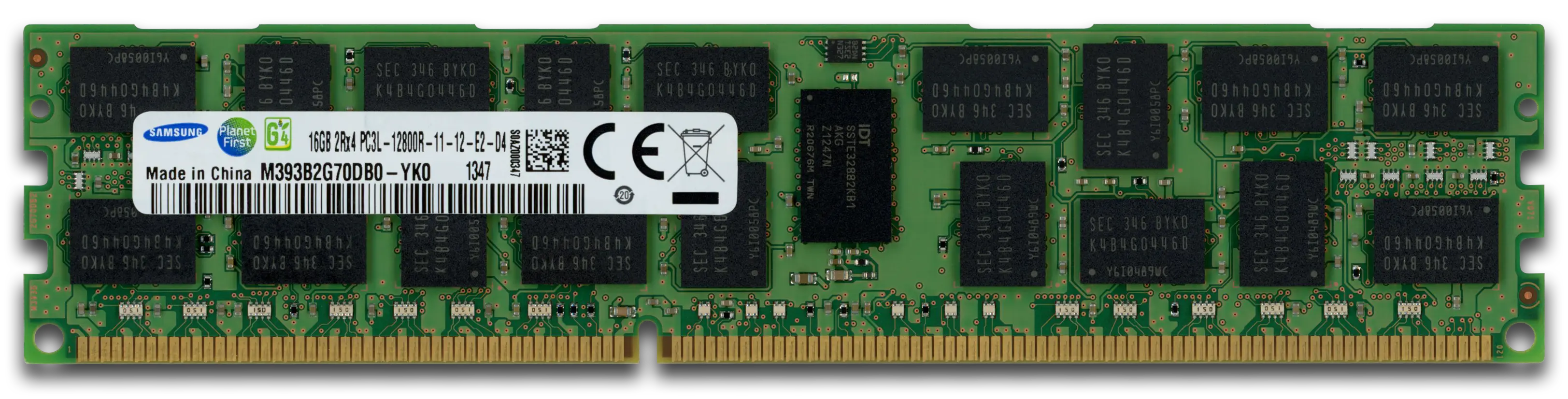 Samsung 16GB RAM-Modul DDR3 1333 MHz PC3-10600R RDIMM ECC, refurbished