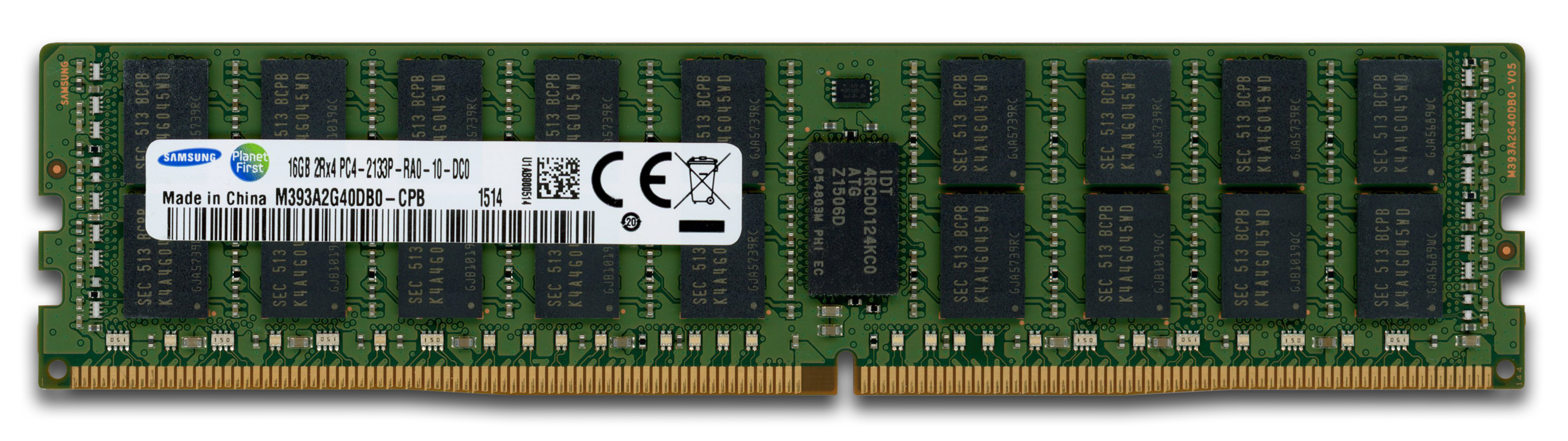 Samsung 16GB RAM-Modul DDR4 2133 MT/s PC4-2133P-R RDIMM ECC