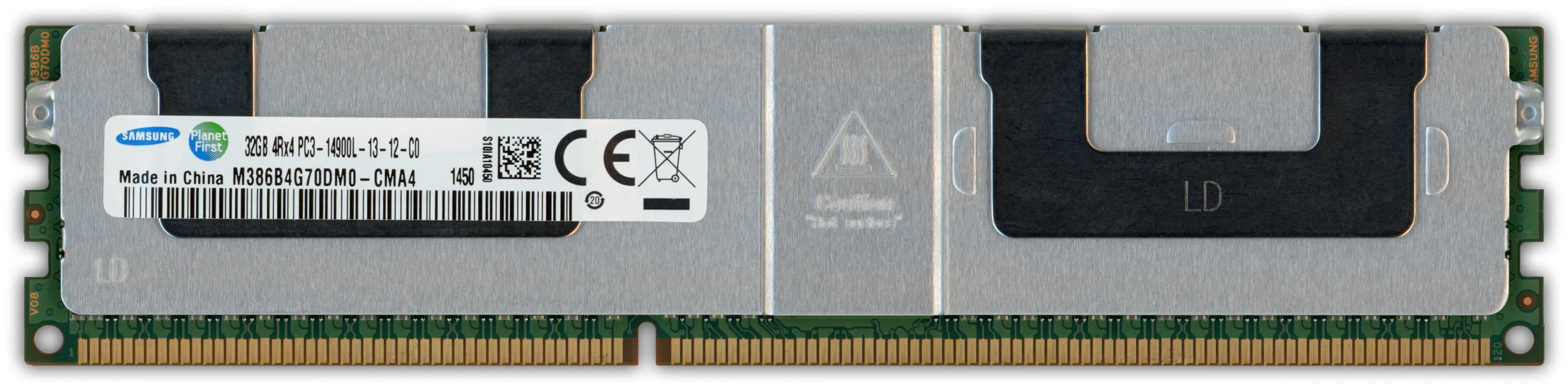 Samsung 32GB RAM-Modul DDR3 1866 MHz PC3-14900L LRDIMM ECC, refurbished